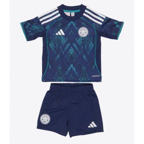 Dres Leicester City Gostujuci za djecu 2025-26 Kratak Rukav (+ kratke hlače)